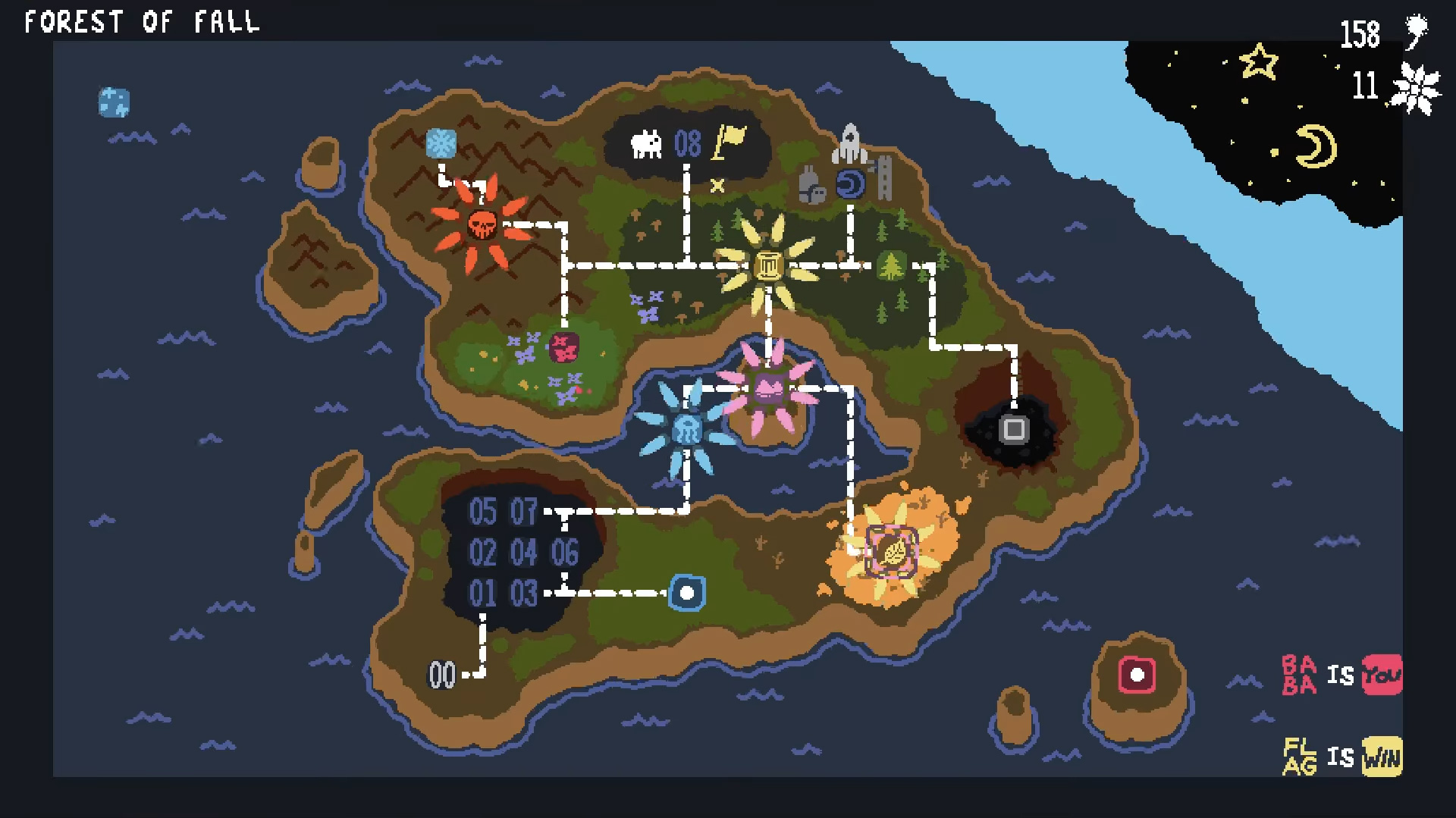 Baba Is You Level Select