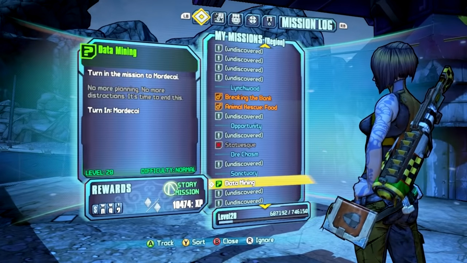 Borderlands 2 Level Select