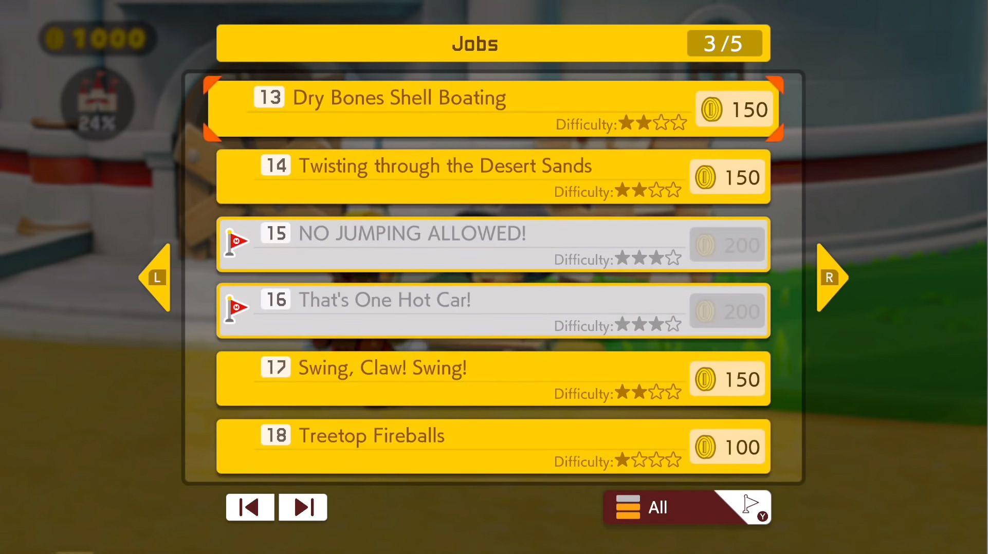 Mario Maker 2 Level Select