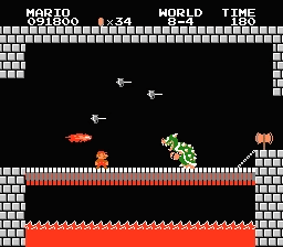 Super Mario Bros NES Scores