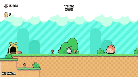 nipnip game no drop shadow made in GameMaker