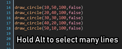 GameMaker Multiple Line Edit with Alt