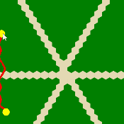 Pathfinding with Different Terrain Speeds in GameMaker