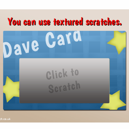 Code Scratch Card / Scratch-Off Ticket in GameMaker